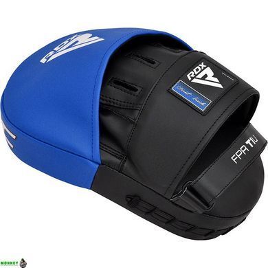 Лапы боксерские RDX T1 Curved Blue/Black