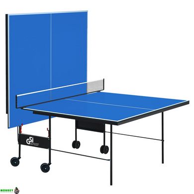Стол для настольного тенниса GSI-Sport Indoor Gk-3 MT-4691 синий