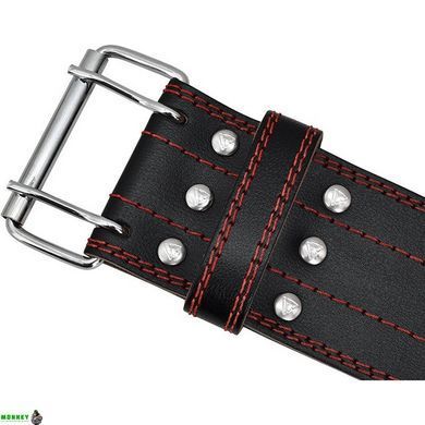 Пояс для пауэрлифтинга RDX кожаный RD1 Red M
