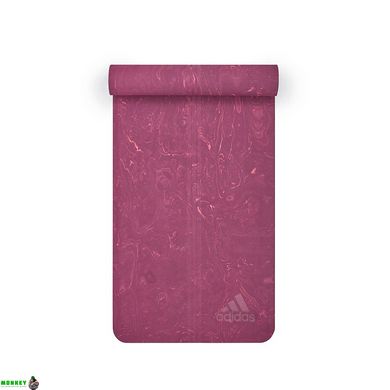 Коврик для йоги Adidas Camo Yoga Mat фиолетовый Уни 173 х 61 х 0,5 см