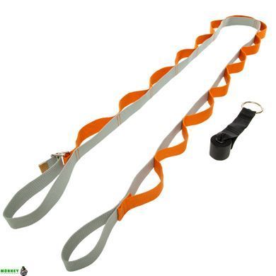 Стрічка для розтяжки SP-Sport Stretch Strap PL-1796 Помаранчевий 14 петель