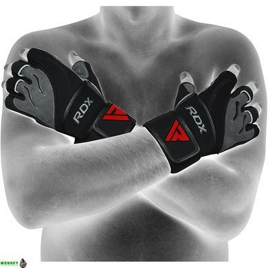 Перчатки для фитнеса RDX Pro Lift Black M