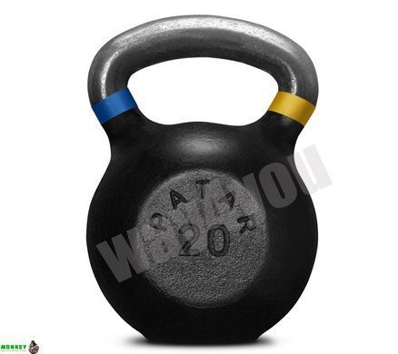 Гиря чавунна чорна 20 кг