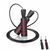 Скакалка швидкісна з протиковзкими ручками 4yourhealth 2.5m. Premium Jump Rope 2471 Чорно-червона