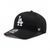 Кепка MVP 47 Brand LOS ANGELES DODGERS RAISED BAS черный серый Уни OSFA