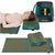 Коврик акупунктурный с подушкой 4FIZJO Ergo Mat XL Аппликатор Кузнецова Navi Green/Gold (P-5907739315083)