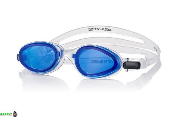 Окуляри для плавання Aqua Speed ​​SONIC JR 074-61 прозорий, синій Діті OSFM