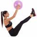 М'яч для пілатесу та йоги Pilates ball Mini Pastel Zelart FI-5220-30 30 см бузковий