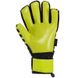 Воротарські рукавиці SOCCERMAX GK-004 розмір 8-10 жовтий-чорний-салатовий