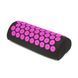 Коврик акупунктурный с валиком SportVida Аппликатор Кузнецова 66 x 40 см SV-HK0352 Black/Pink