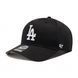Кепка MVP 47 Brand LOS ANGELES DODGERS RAISED BAS черный серый Уни OSFA