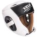 Шлем боксерский открытый с усиленной защитой макушки кожаный VELO VL-2211 M-XL цвета в ассортименте