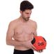 М'яч медичний медбол Zelart Medicine Ball FI-2620-5 5кг червоний-чорний
