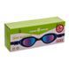Очки для плавания MadWave SUN BLOKER JUNIOR M041302 (поликарбонат, силикон, зеркальные, черный-синий)