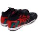 Сороконожки обувь футбольная OWAXX JP01-AB-2 BLACK/CYAN/RED размер 38-43 (верх-PU, подошва-RB, черный-красный-мятный)