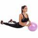 М'яч для пілатесу та йоги Pilates ball Mini Pastel Zelart FI-5220-30 30 см бузковий
