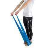 Лента-эспандер Power System PS-4121 Flat Stretch Band Level 1 Blue