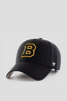 Кепка MVP 47 Brand BOSTON чорний, сірий Уні OSFA