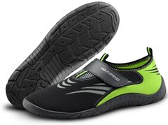 Аквашузи Aqua Speed ​​AQUA SHOE MODEL 27A 7596 чорний, сірий, флуор Уні 36