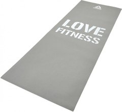 Коврик для фитнеса Reebok Fitness Mat серый Уни 173 х 61 х 0,4 см