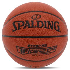 Мяч баскетбольный PU №7 SPALDING 76874Y TF PRO GRIP (PU, бутил, коричневый)