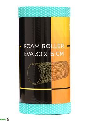 Масажний ролик Cornix EVA+ 30 x 15 см (валик, роллер) XR-0300 Mint