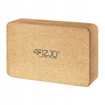 Блок для йоги 4FIZJO с пробкового дерева 4FJ0265