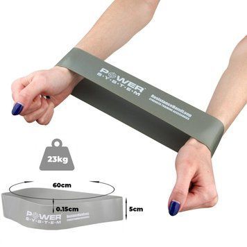 Замкнута стрічка-еспандер Power System PS-4063 Flex Loop Strong Grey