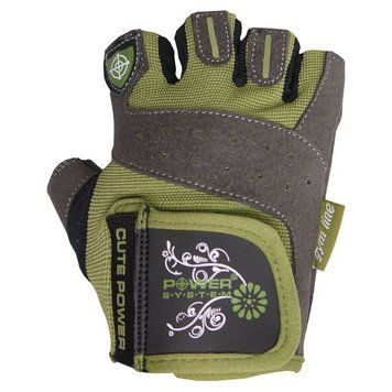 Рукавички для фітнесу і важкої атлетики Power System Cute Power PS-2560 жіночі Green XS