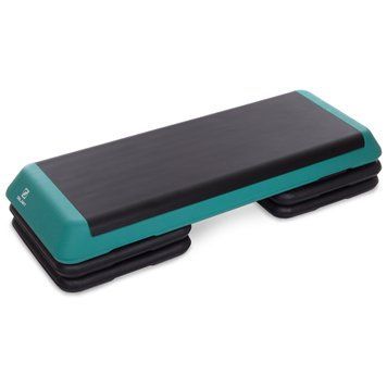 Степ-платформа Zeart FI-2586 (MD1703A) 109x40x10-20см чорний-зелений