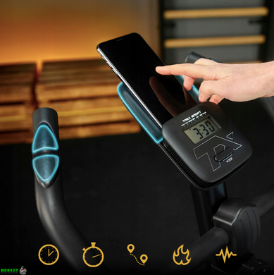 Велотренажер Trex Sport TX-350MB RIZE магнітний сірий