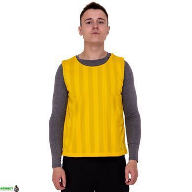 Манишка для футбола двусторонняя мужская цельная (сетка) SP-Sport CO-0791 Оранжевый-розовый (PL, р-р 68х57см,)
