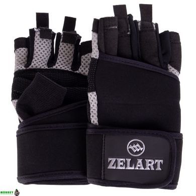 Перчатки тактические Zelart ZG-3610 размер S-XXL черный