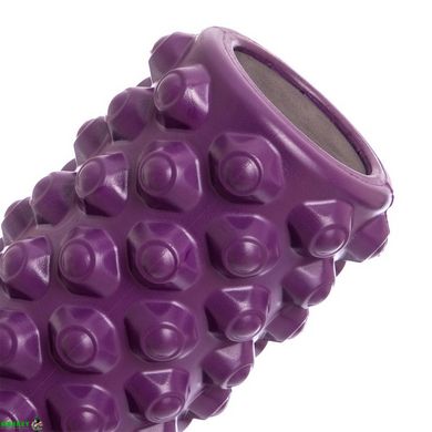 Роллер для йоги и пилатеса (мфр ролл) Grid Bubble Roller Zelart FI-5714 36см цвета в ассортименте