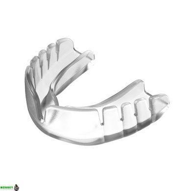 Капа OPRO Snap-Fit взрослая (возраст 11+) Clear (art.002139015)
