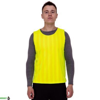 Манишка для футбола двусторонняя мужская цельная (сетка) SP-Sport CO-0791 Оранжевый-розовый (PL, р-р 68х57см,)