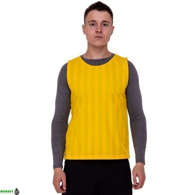 Манишка для футбола двусторонняя мужская цельная (сетка) SP-Sport CO-0791 Оранжевый-розовый (PL, р-р 68х57см,)