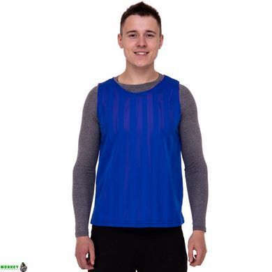 Манишка для футбола двусторонняя мужская цельная (сетка) SP-Sport CO-0791 Оранжевый-розовый (PL, р-р 68х57см,)