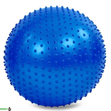 Мяч для фитнеса фитбол массажный Zelart FI-1986-55 55см цвета в ассортименте