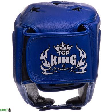 Шлем боксерский открытый кожаный TOP KING Super TKHGSC Красный XL