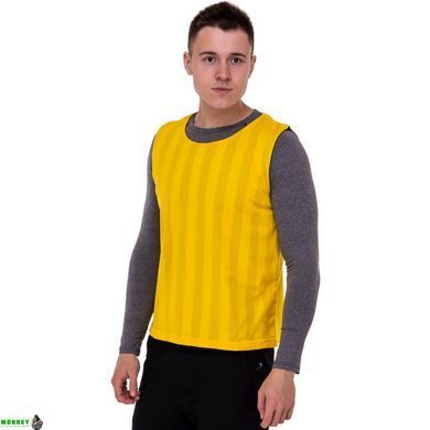 Манишка для футбола двусторонняя мужская цельная (сетка) SP-Sport CO-0791 Оранжевый-розовый (PL, р-р 68х57см,)