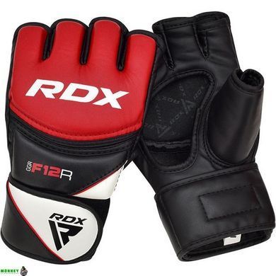 Рукавиці для ММА RDX F12 Model GGRF Red S (капа у комплекті)