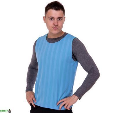 Манишка для футбола двусторонняя мужская цельная (сетка) SP-Sport CO-0791 Оранжевый-розовый (PL, р-р 68х57см,)