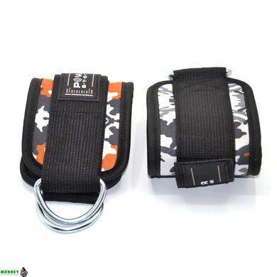 Манжеты на лодыжке Power System PS-3470 Ankle Strap Camo Grey/Black