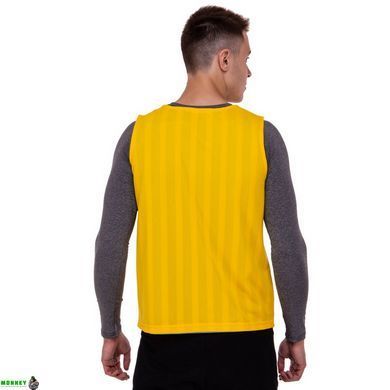 Манишка для футбола двусторонняя мужская цельная (сетка) SP-Sport CO-0791 Оранжевый-розовый (PL, р-р 68х57см,)