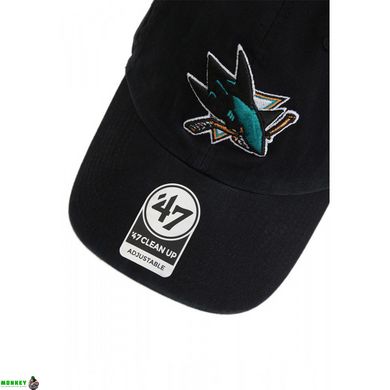 Кепка 47 Brand NHL SAN JOSE SHARKS чорний Уні OSFA