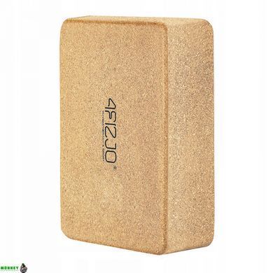 Блок для йоги 4FIZJO с пробкового дерева 4FJ0265