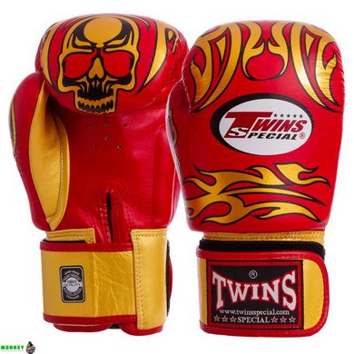 Перчатки боксерские кожаные TWINS FBGVL3-31 10-18 унций цвета в ассортименте