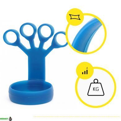 Еспандер для пальців та зап'ястя Cornix Finger Gripper 4 кг XR-0223