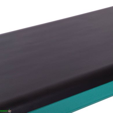 Степ-платформа Zeart FI-2586 (MD1703A) 109x40x10-20см чорний-зелений